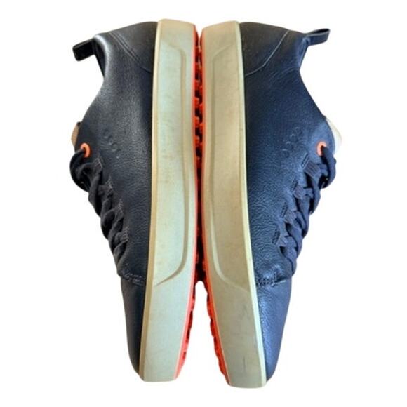 ECCO Golf Soft Spikeless Sneakers Navy Leather EU 40 Extra Width Unisex main image 6